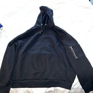 ASOS Sweatshirt with Sleeve Zipper